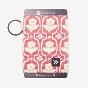 Thread Patterned Elastic Wallet