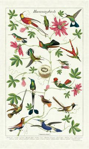 Hummingbirds Vintage Tea Towel