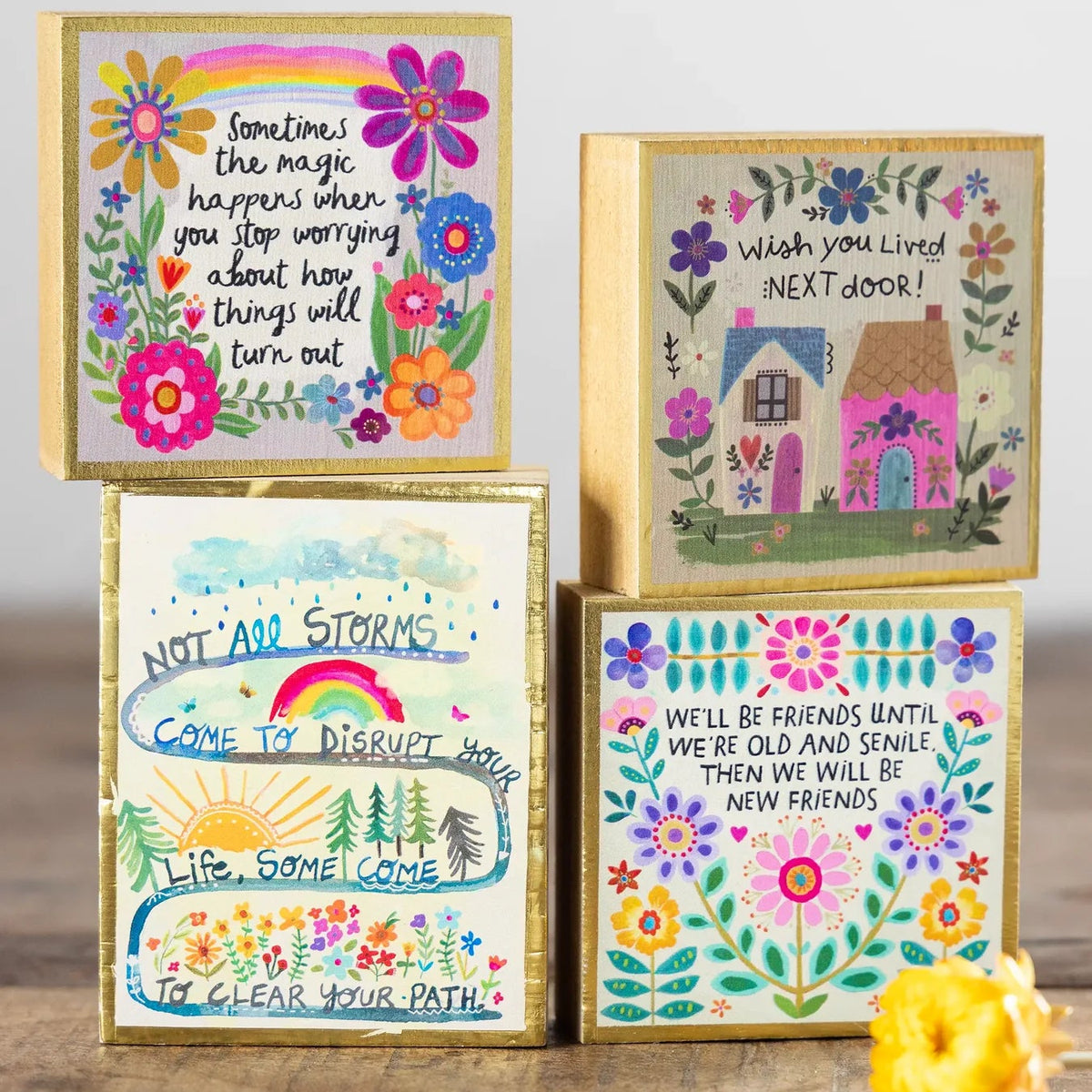 Tiny Block Keepsake -  Friends