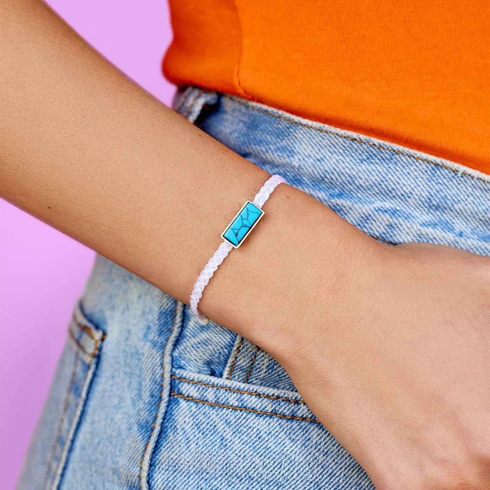 Tulum Turquoise Charm Bracelet