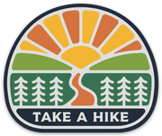 Take A Hike Sticker