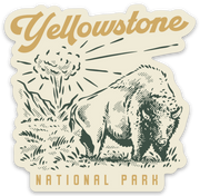 Yellowstone National Park Old Faithful Sticker