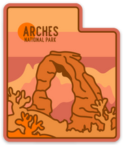 Arches National Park Sticker