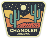 Chandler Arizona Moonscape Sticker
