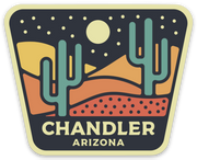 Chandler Arizona Moonscape Sticker