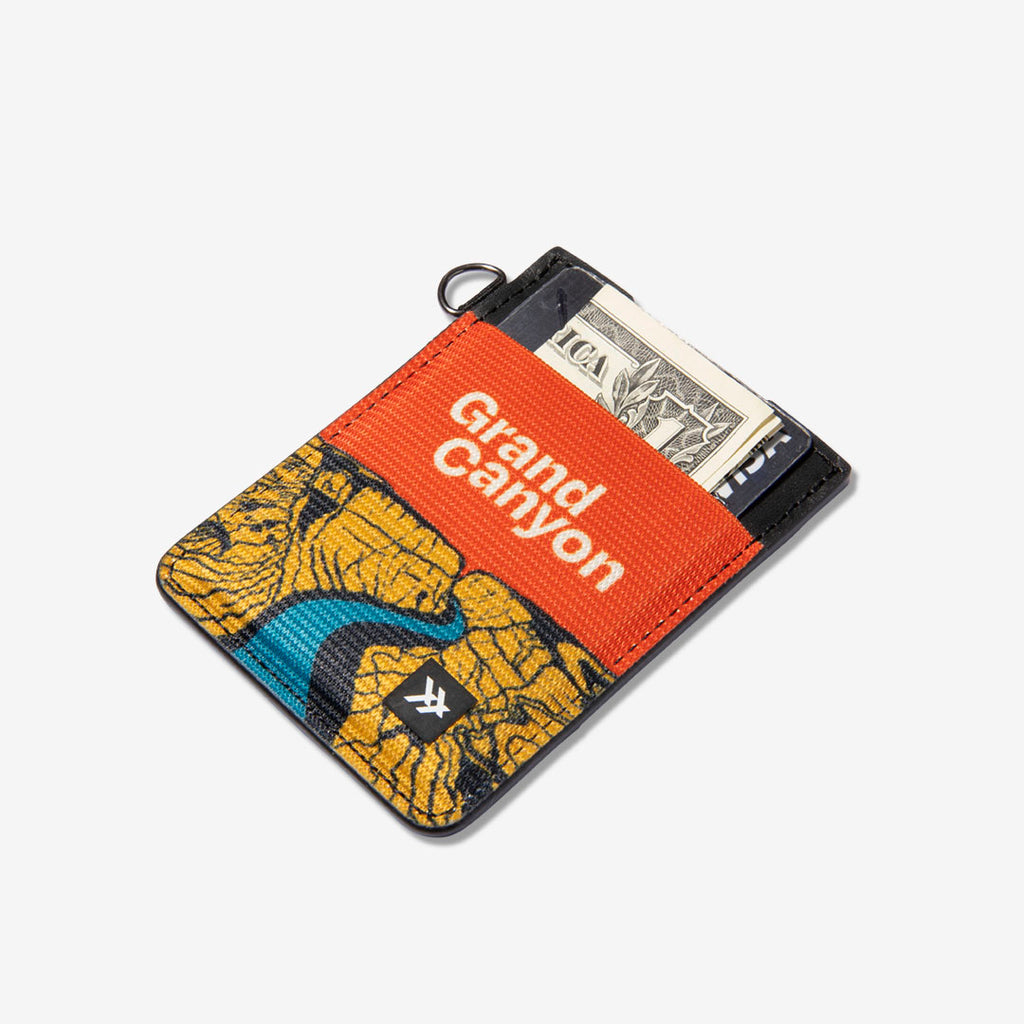 Thread National Parks Vertical Leather Elastic Wallet