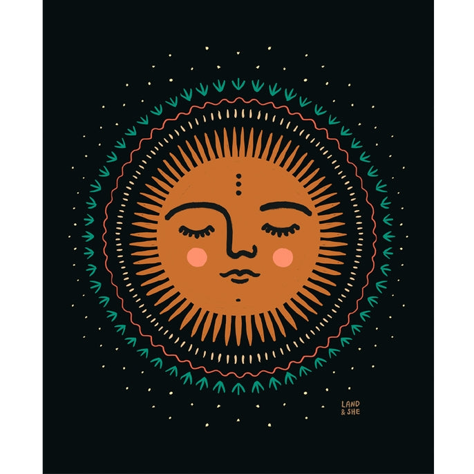 Waking Up Sun Print 8x10