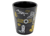 Arizona Patchwork Design Shot Glass