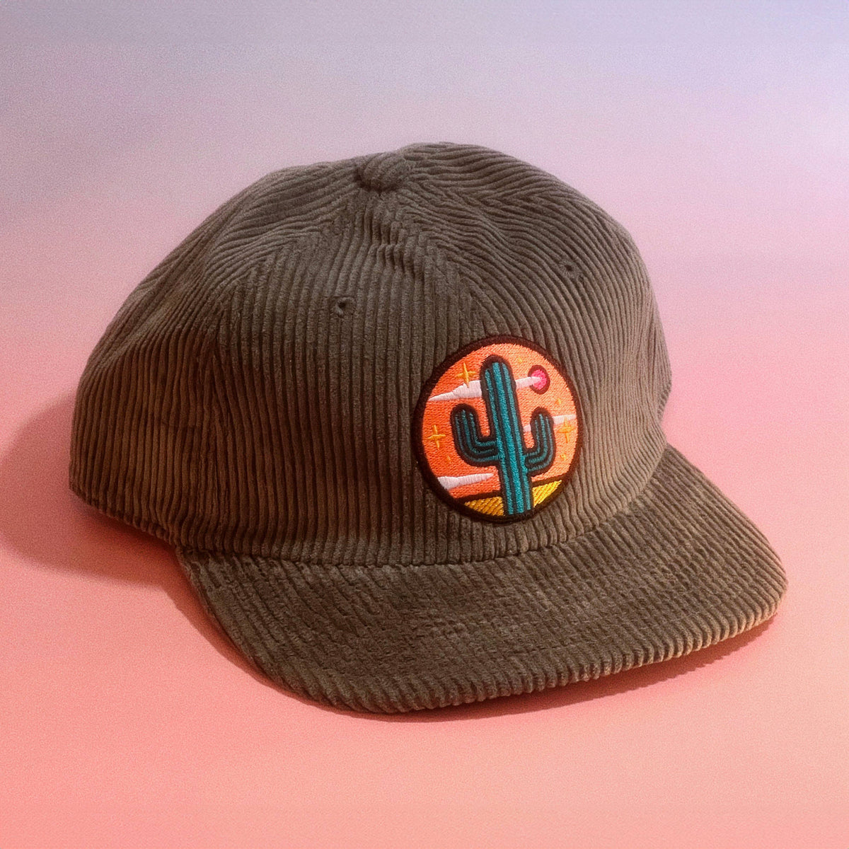 Cactus Dream Corduroy Hat