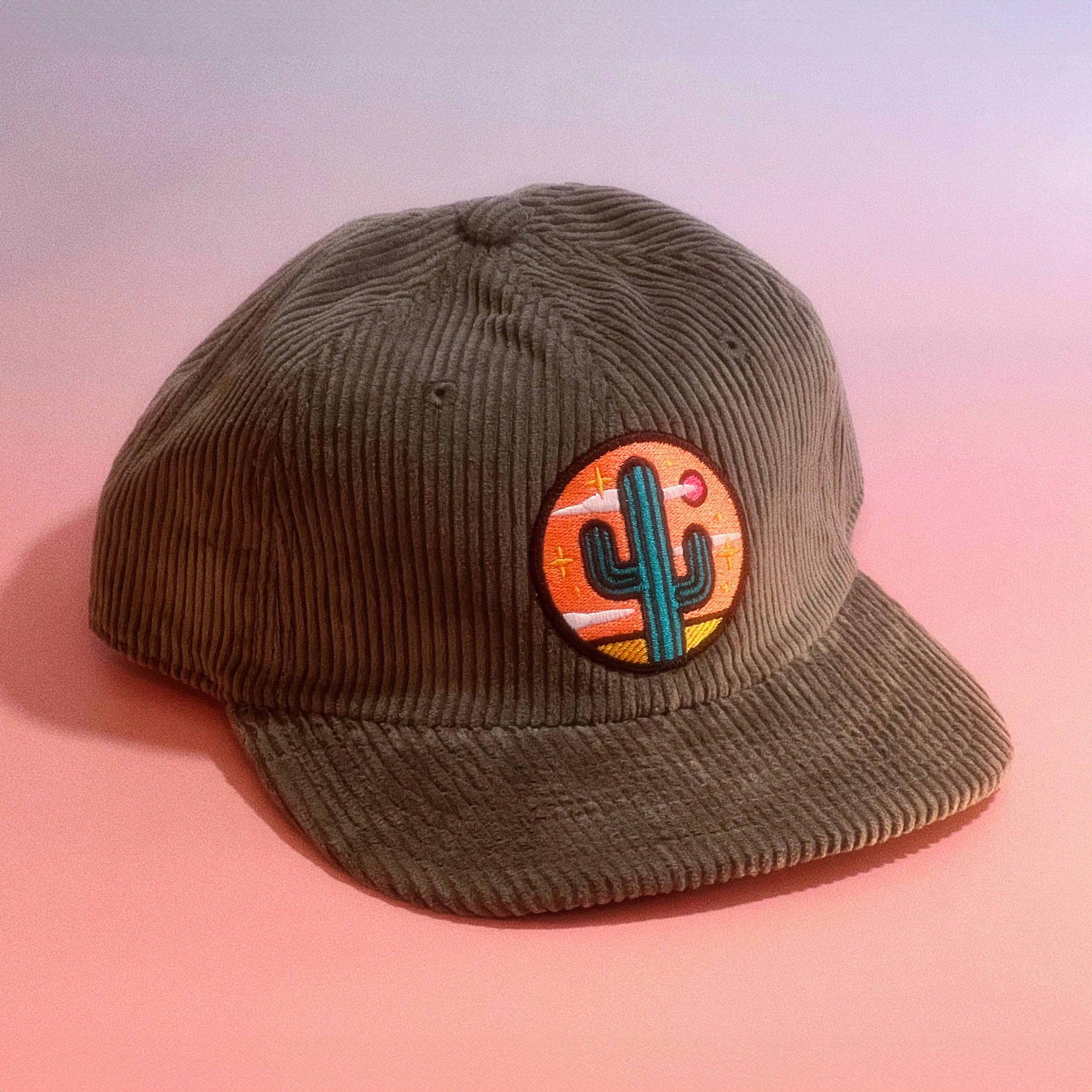 Cactus Dream Corduroy Hat