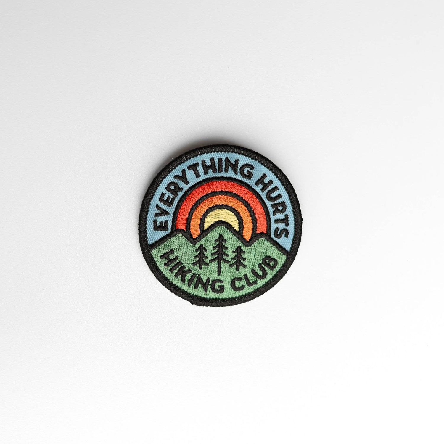 Everything Hurts Hiking Club Patch