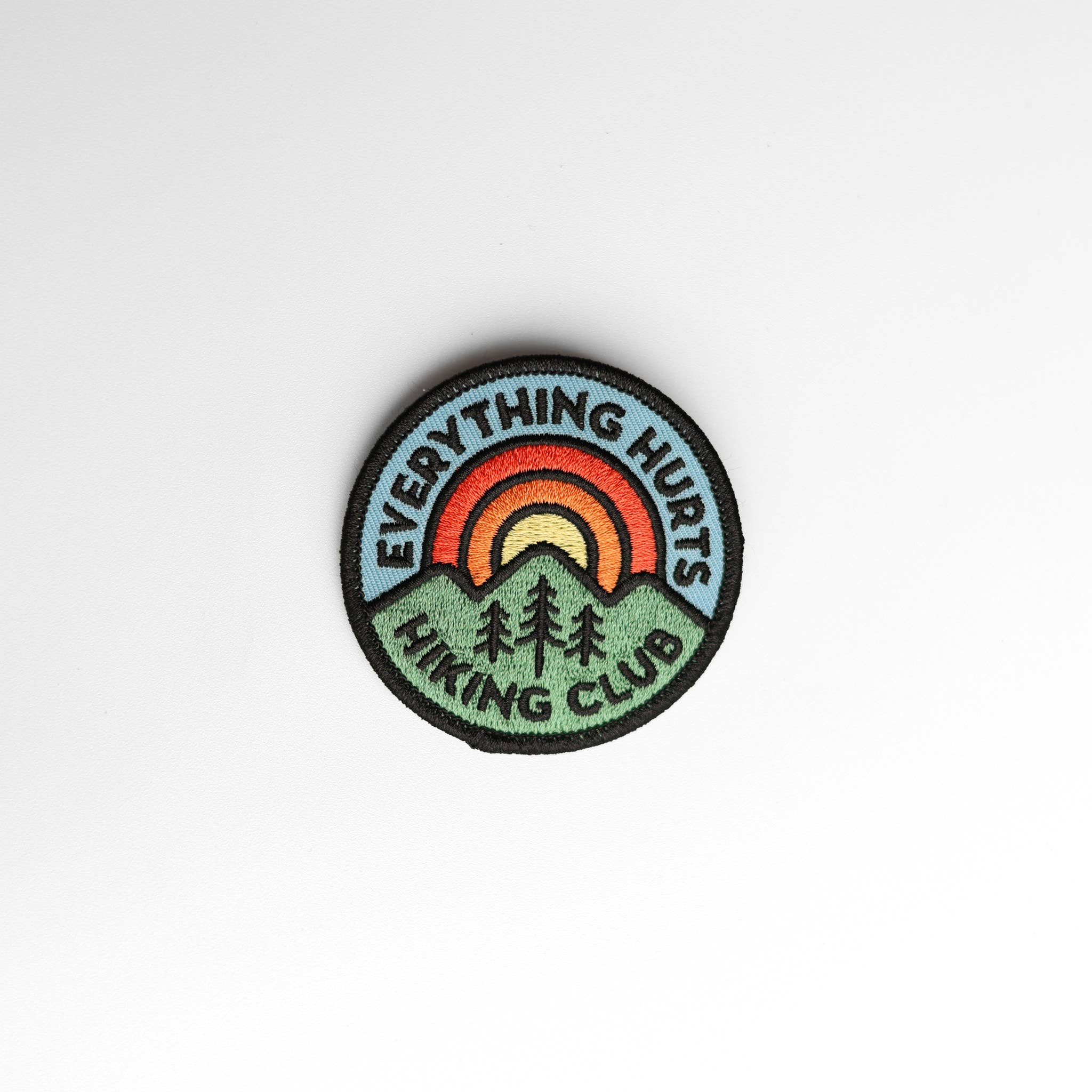 Everything Hurts Hiking Club Patch