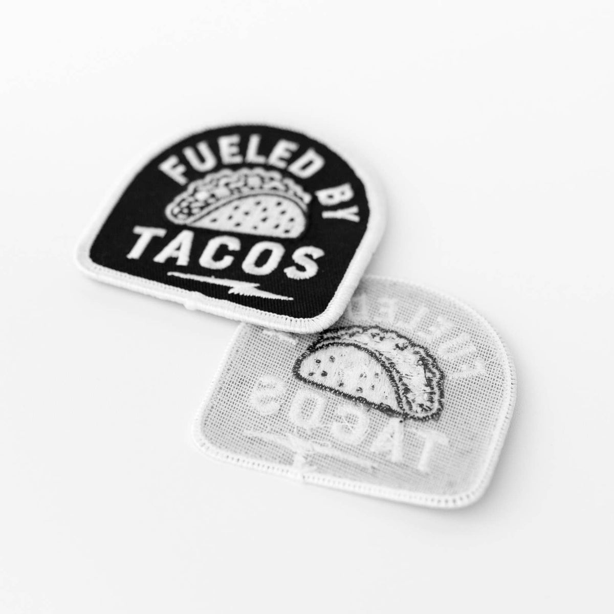 Fueled By Tacos Iron-On Patch