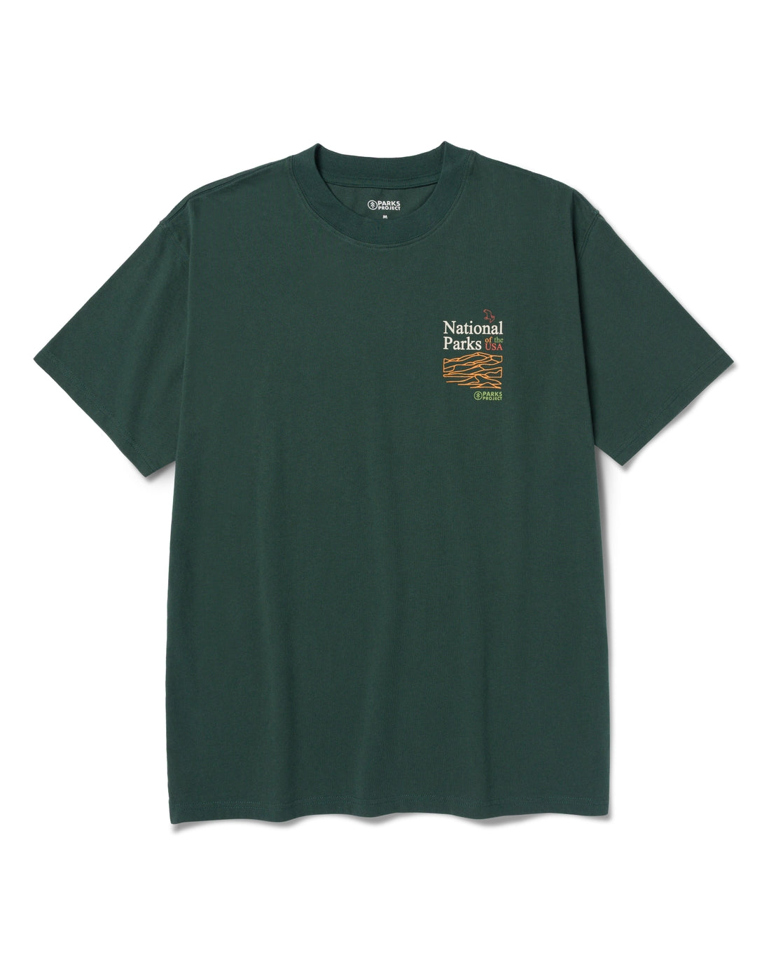 National Park Outline Checklist Tee