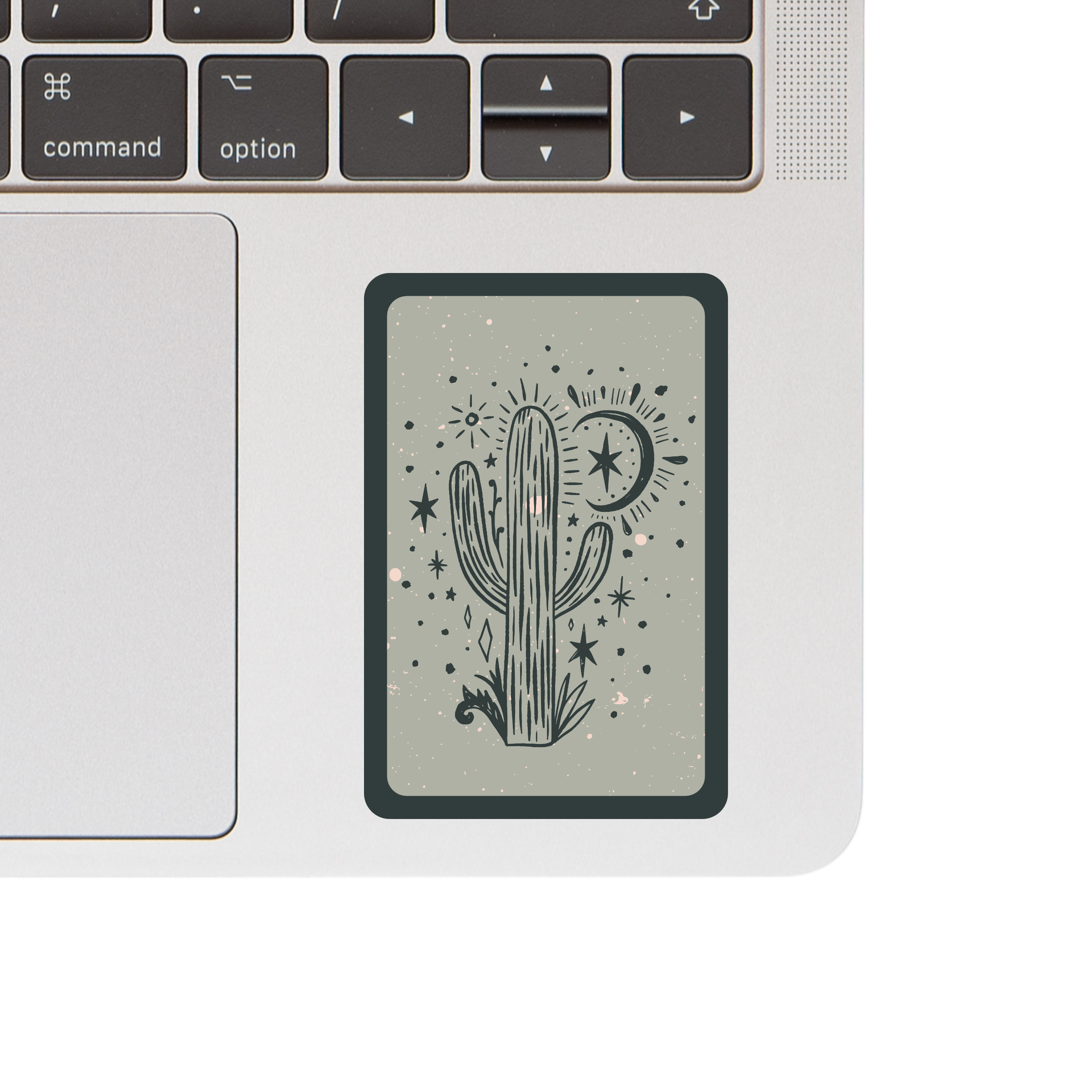 Desert Vibes at Night Sticker
