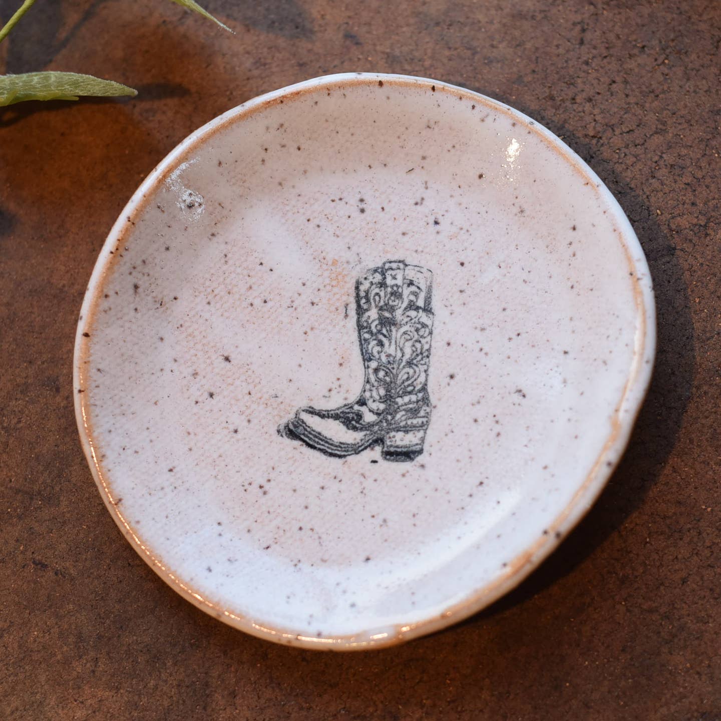 Mini Plate - Cowboy Boot