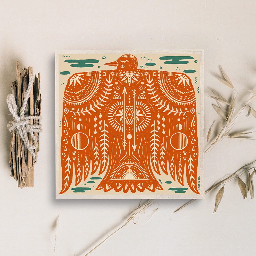 In Flight Print 8 x 8