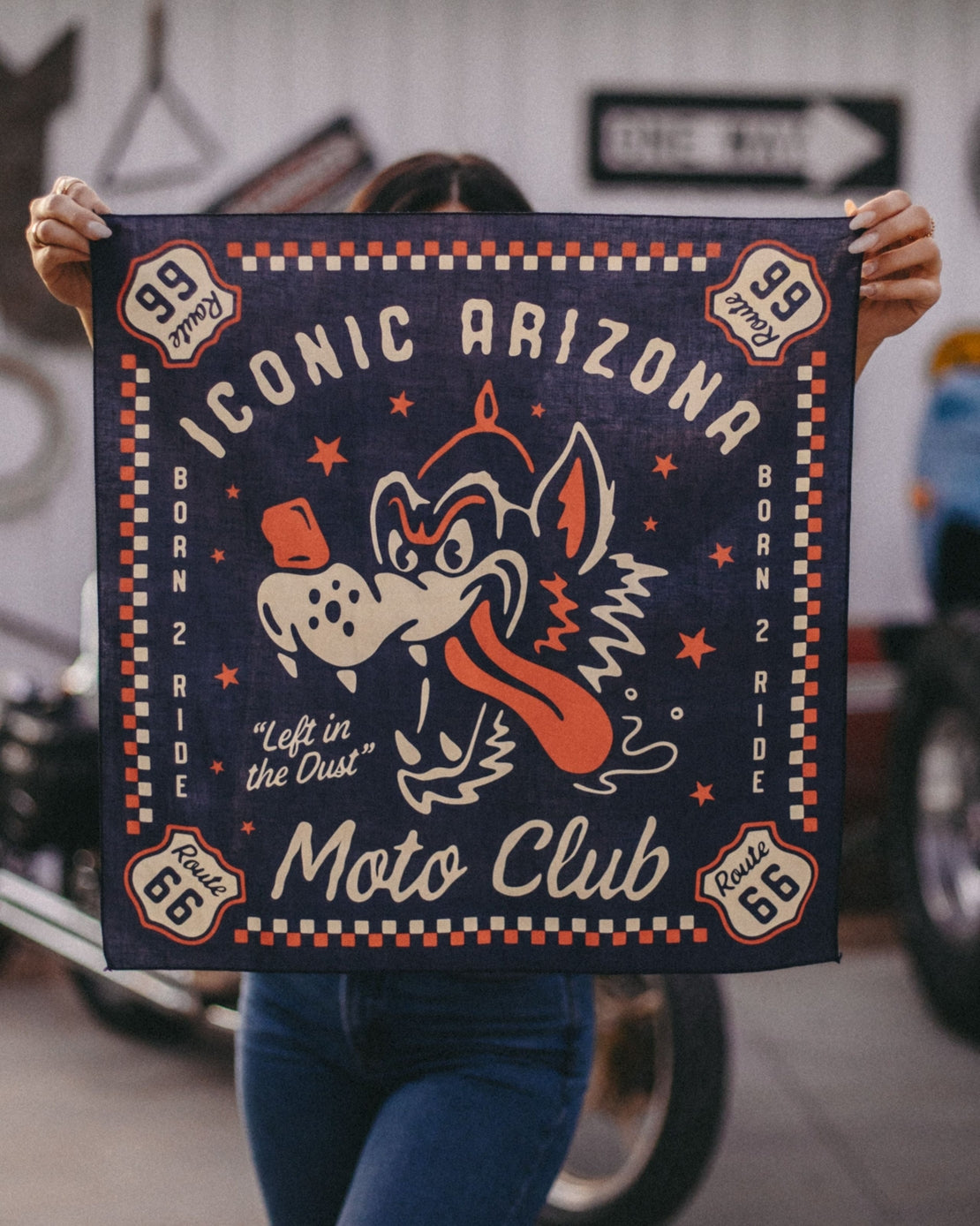 Left in the Dust Bandana - Route 66