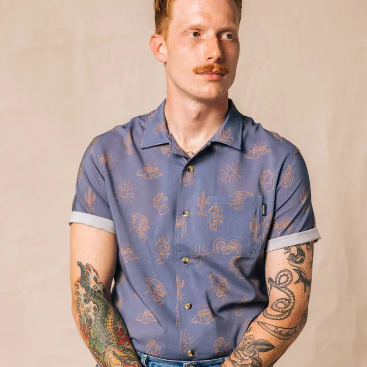 Adios Burritos Casual Button Down - Unisex