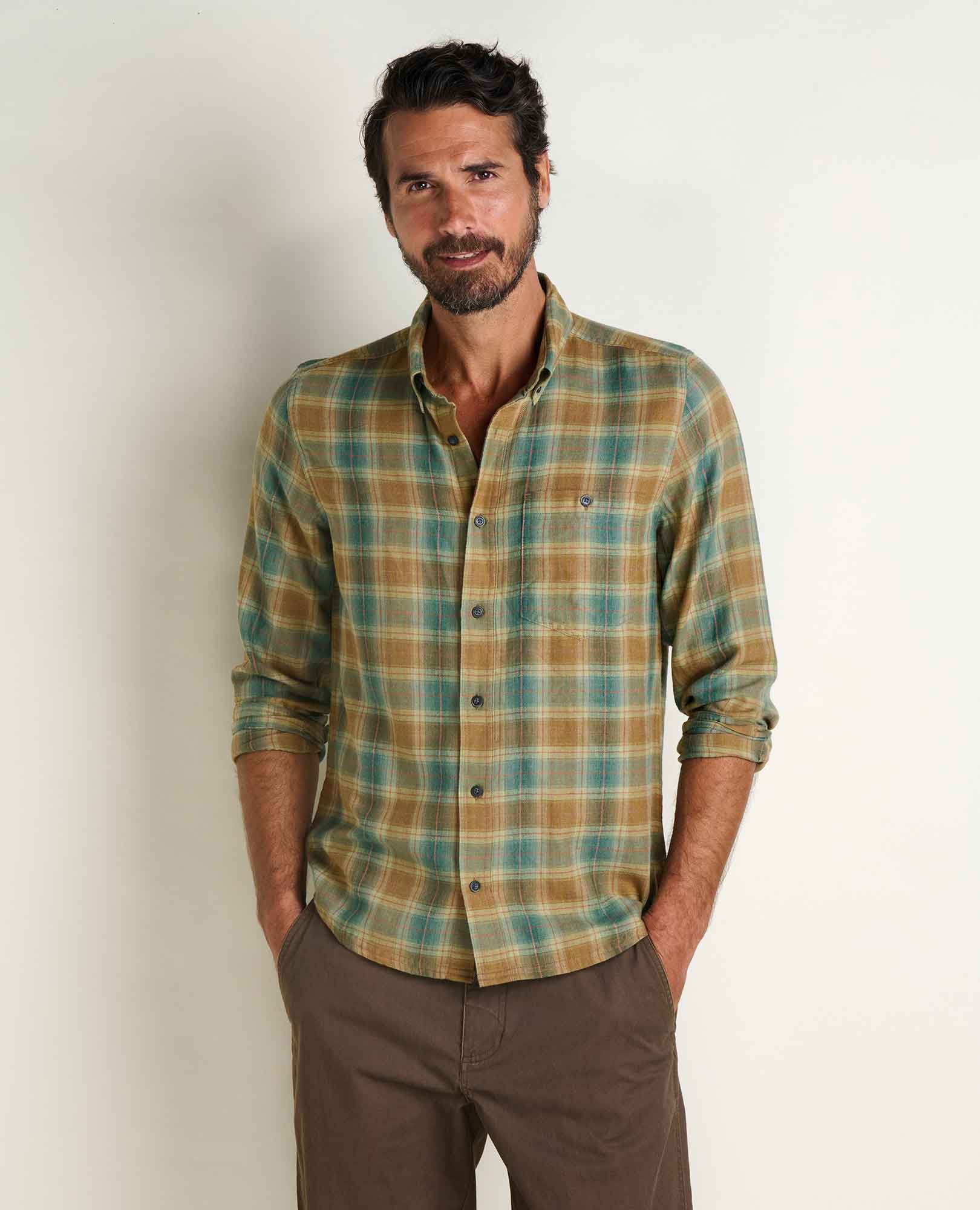 Airsmyth Long Sleeve Shirt - Fir Pattern