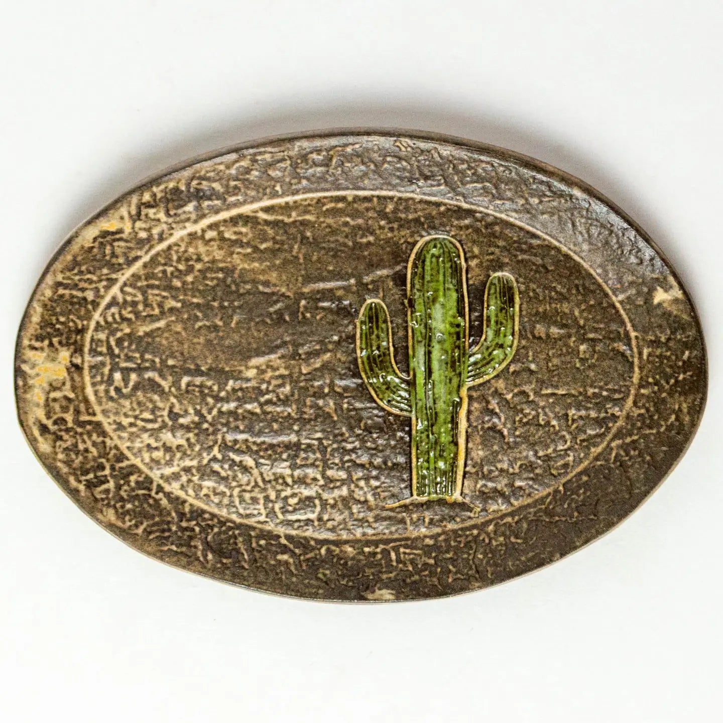 Saguaro Ceramic Oval Tray