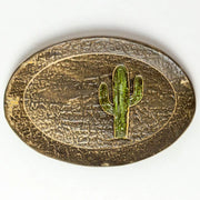 Saguaro Ceramic Oval Tray