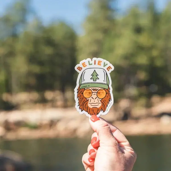 Believe Sasquatch Sticker