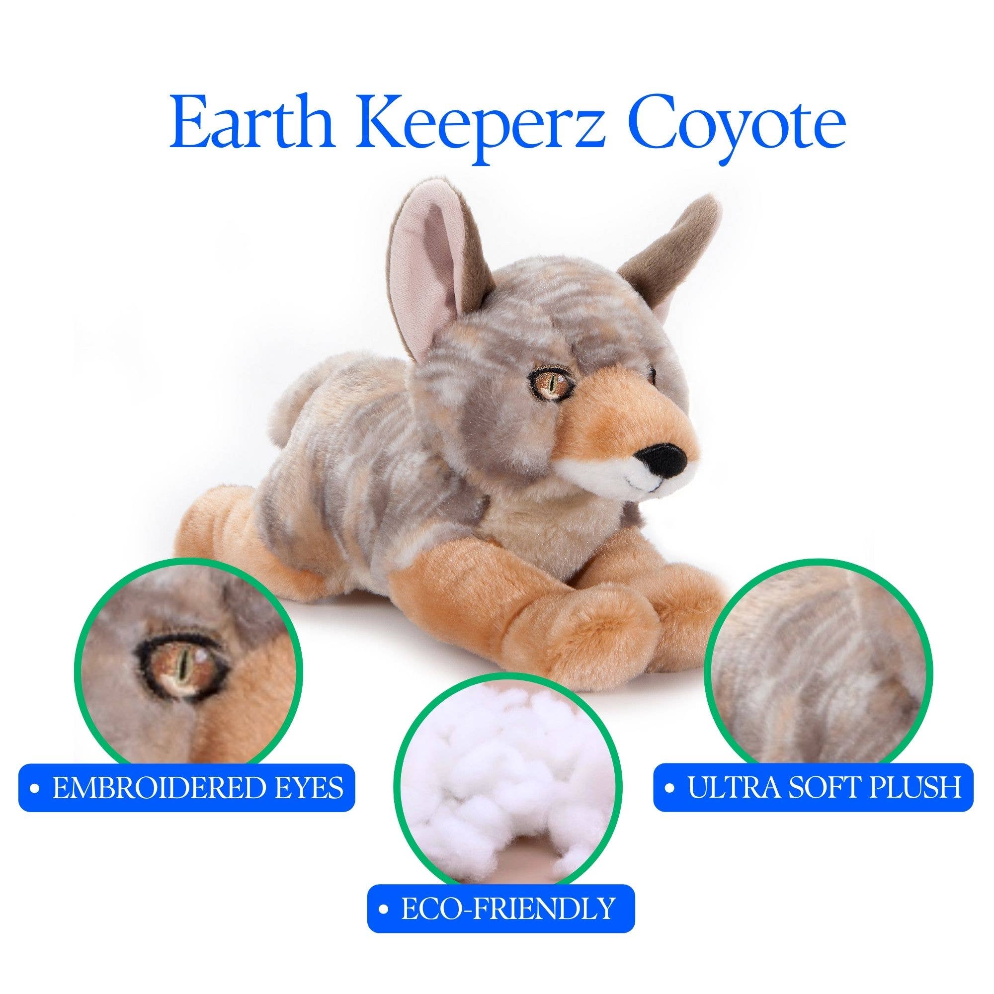Wild Coyote Plush - 10"