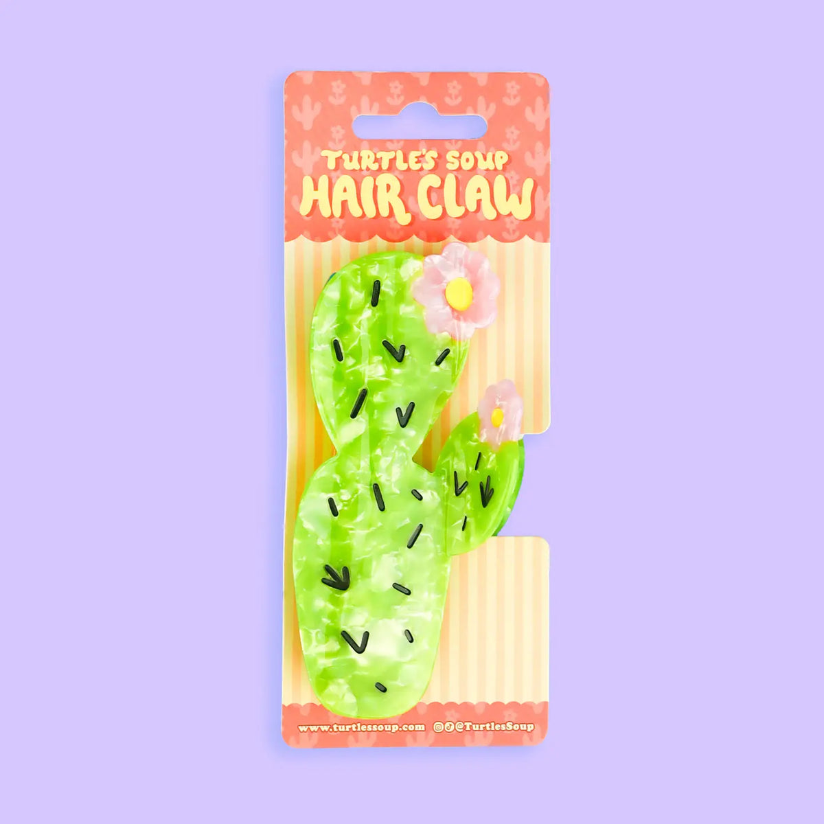 Prickly Pear Claw Clip