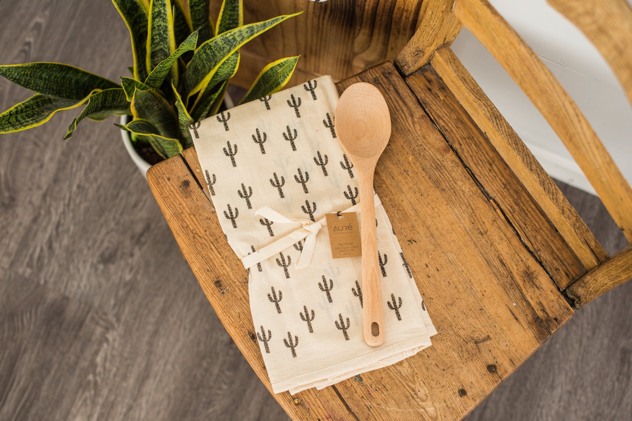 Cotton Saguaro Tea Towel, Eco-Friendly, Flour Sack