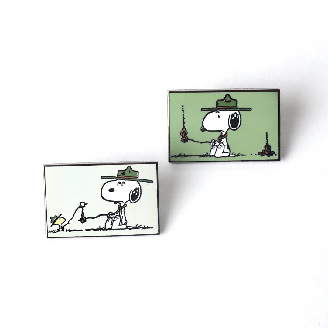 Snoopy Scout Campfire Pin Set