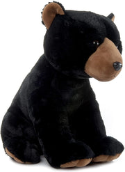 Large Wild Black Bear Plushie