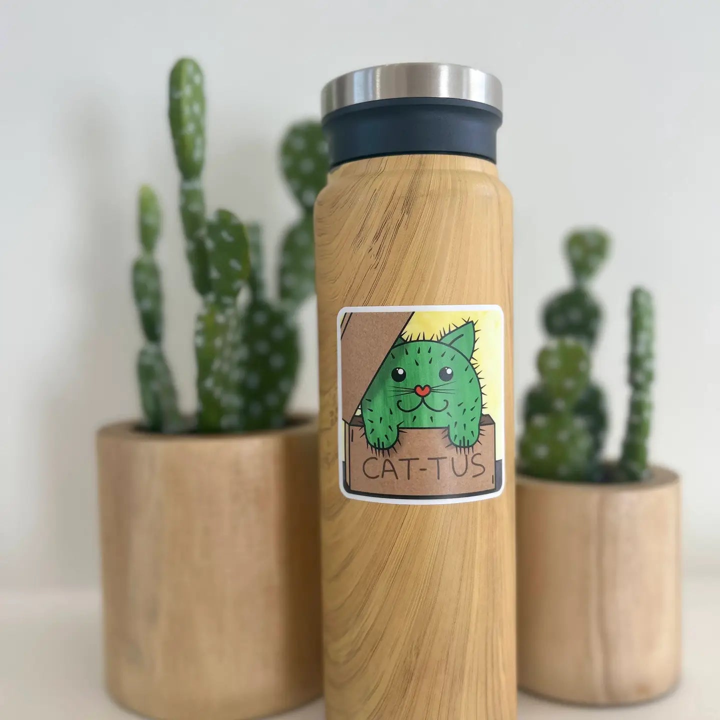 Cat-tus Sticker