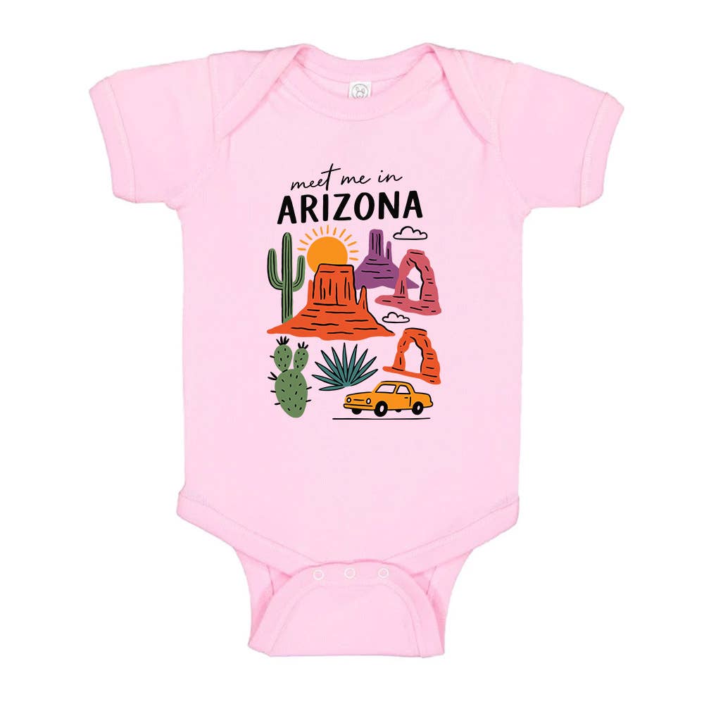 Meet Me in Arizona Baby Bodysuit
