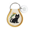 Patch Keychain - Black Cat