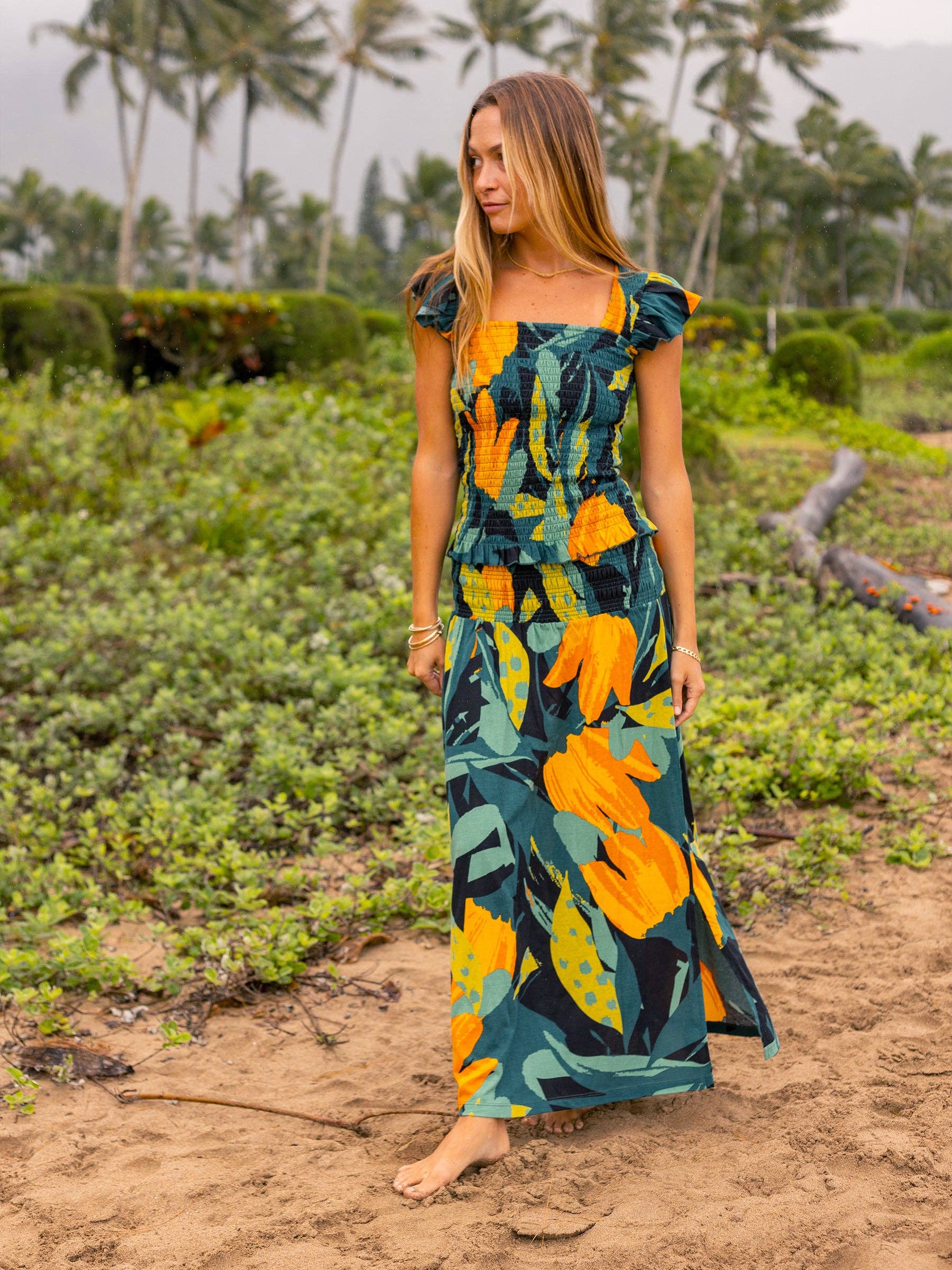 Smocked Skirt | Hanalei