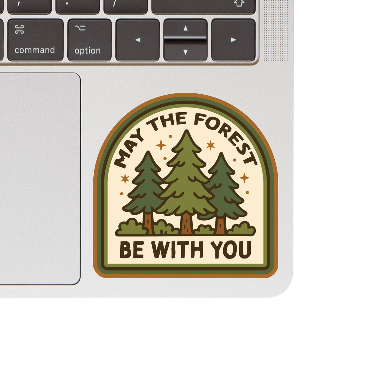May The Forest Be With You Sticker