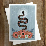 Peaceful Departure - Greeting Card