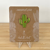 Saguaro Cactus Enamel Pin