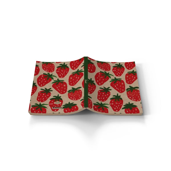 Painted Berries Kraft Layflat Notebook
