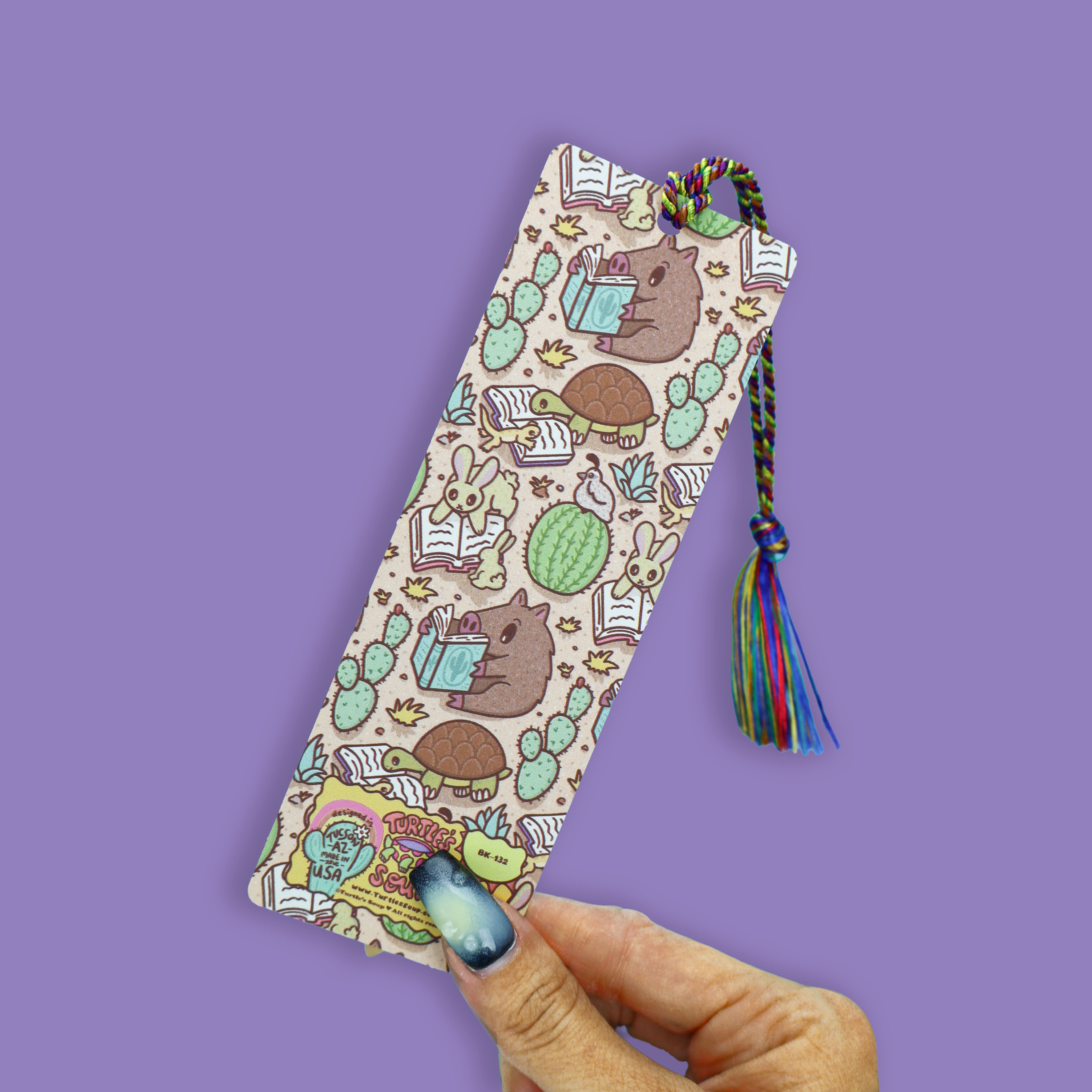 Saguaro Hotel Bookmark Tassel Bookmark