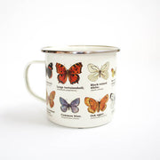 Papillons Enamel Mug