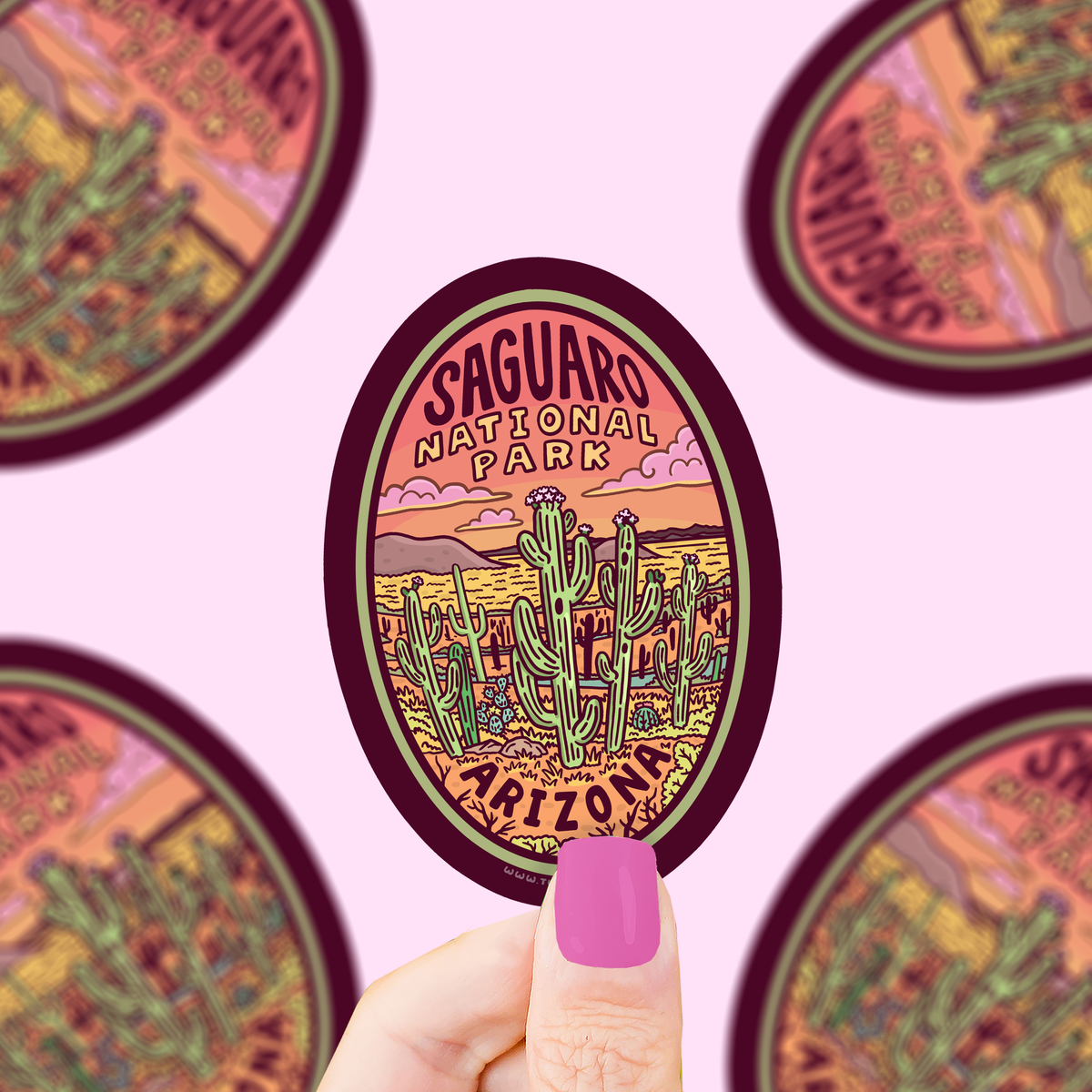 Saguaro National Park Sticker