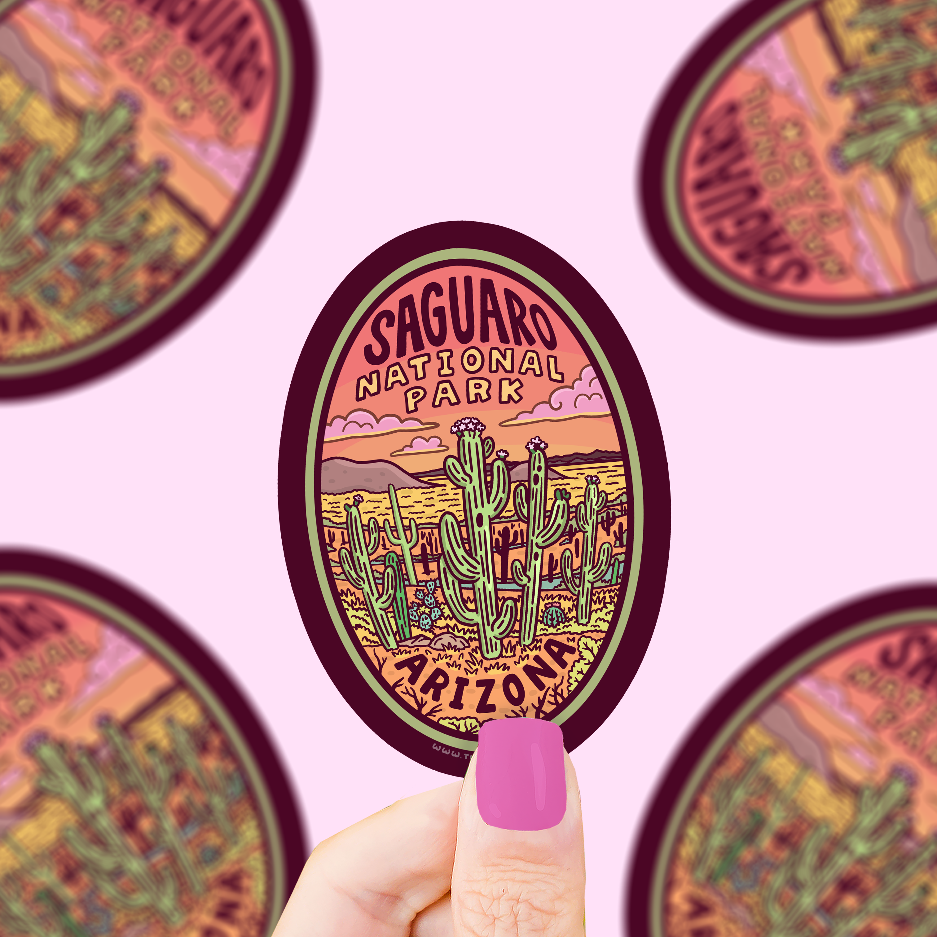Saguaro National Park Sticker