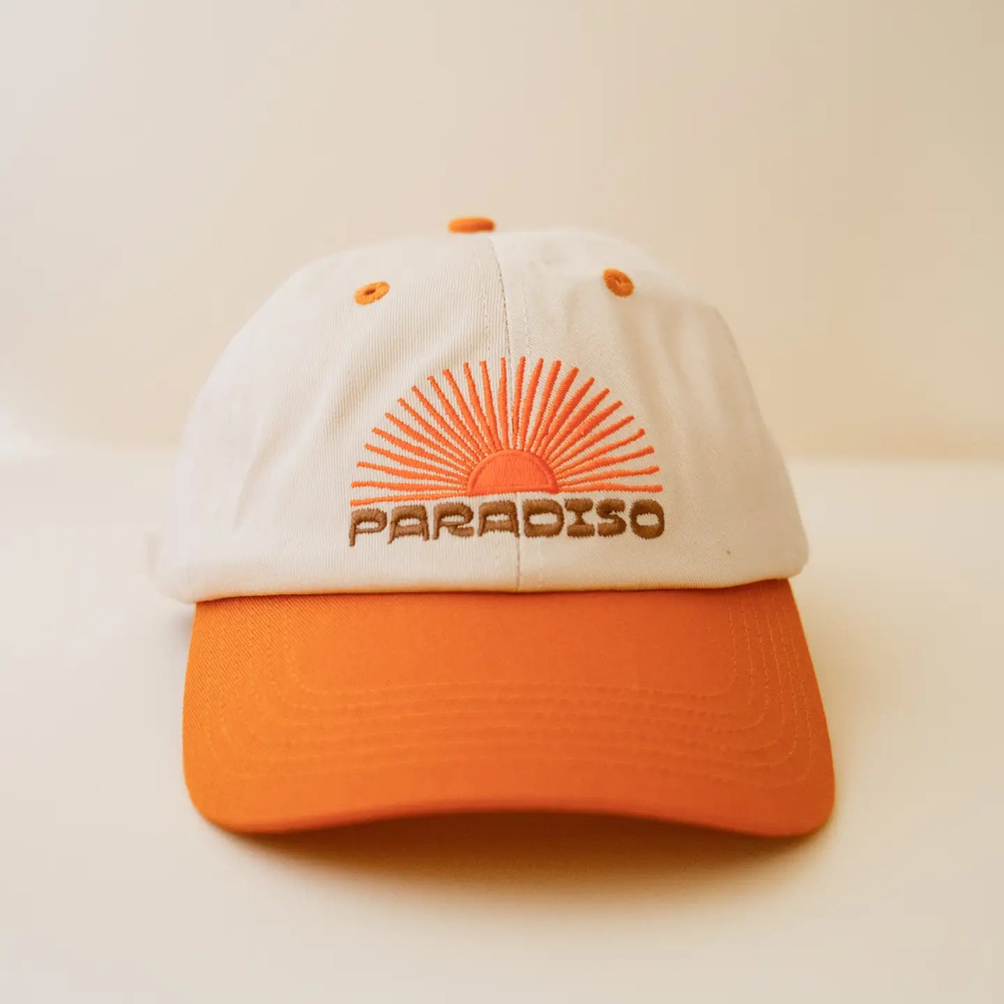 Paradiso Embroidered Sun Dad Hat