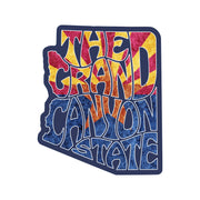The Grand Canyon State AZ Flag Sticker
