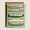 Canoe Birthday Card