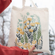 Wild Field Canvas Tote