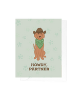 Howdy Partner Greeting Card