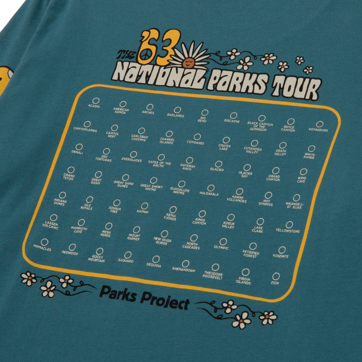 '63 National Parks Boxy Long Sleeve Tee